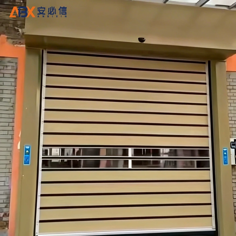青岛螺旋式高速门